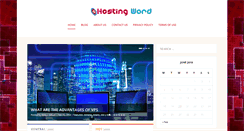 Desktop Screenshot of hostingword.com