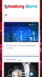 Mobile Screenshot of hostingword.com
